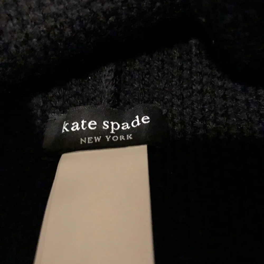 Kate Spade Velvet Bow Beanie NWOT
